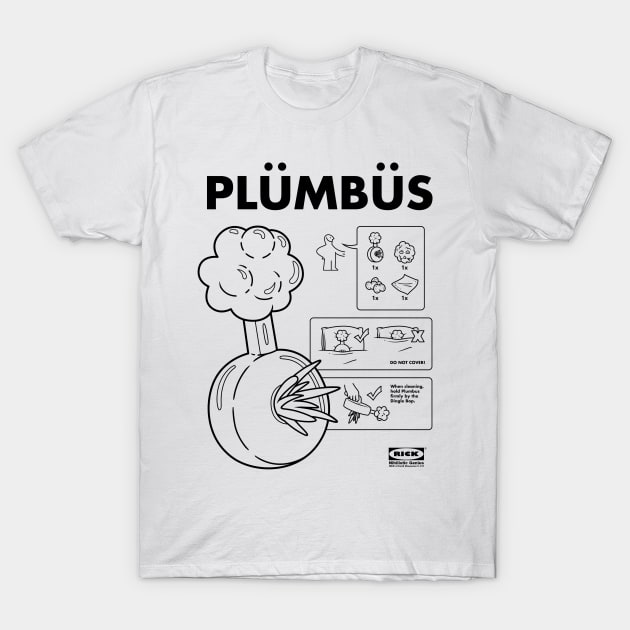 Plumbus Instructions T-Shirt by drsimonbutler